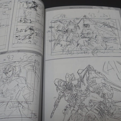 Masami Oobari Gundam Iron-Blooded Orphans Key Frame Art Work Book 3 Set 