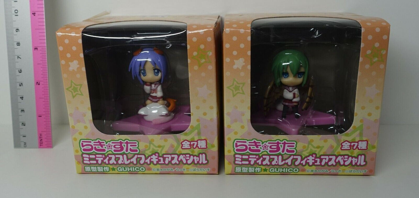SEGA Lucky Star Mini Display Special Figure Minami & Tsukasa 