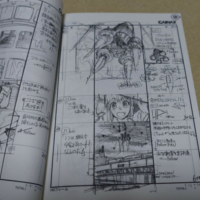 Aim for the Top2! DIEBUSTER Story Board Art Complete Book 808 page 