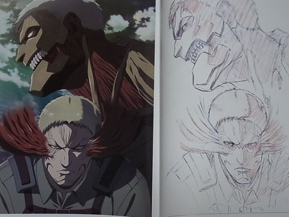 WIT STUDIO Satoshi Kadowaki Attack on Titan Staff's Color Illustration Art Book 