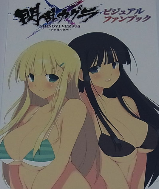 Senran Kagura SHINOVI VERSUS VISUAL ART FAN BOOK 102page 