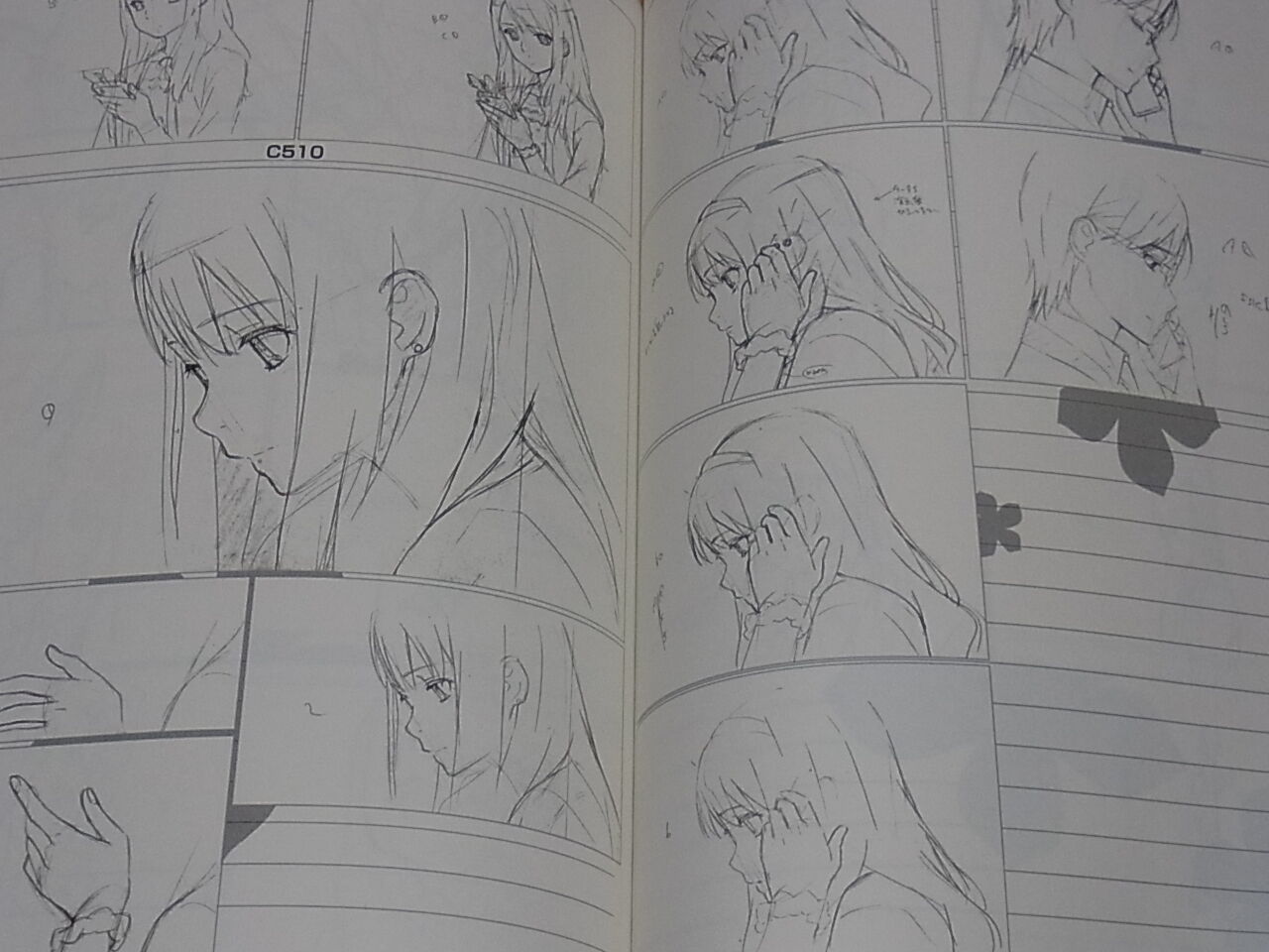 MASAYOSHI TANAKA Movie Ano Hi Kaita Shuseisyu Ano Hana Material Art 298page 