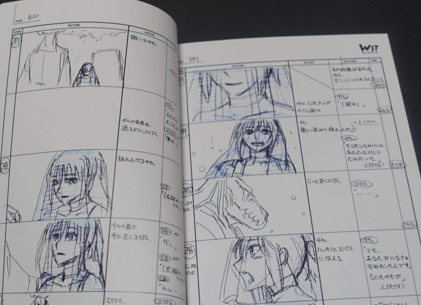 The Ancient Magus Bride Mahou Tsukai no Yome Story Board Selection Book vol.4 