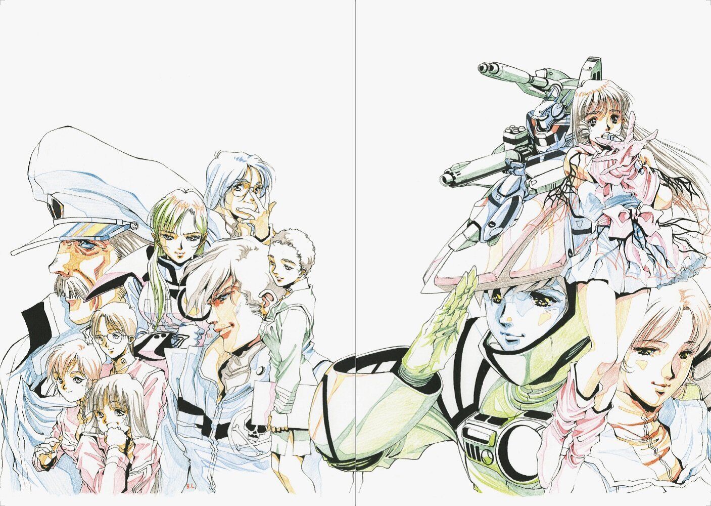 Haruhiko Mikimoto character works 