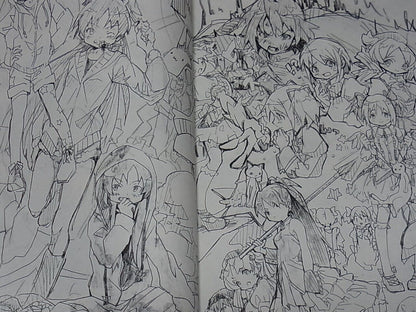 Syuuichi Izeki Animation Illustrators PUELLA MAGI MADOKA Fan Art Book Madomagi 