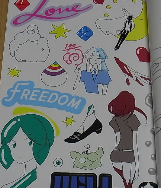 Haruko Ichikawa Houseki no Kuni Land of the Lustrous Art Comic Book Love Freedom 