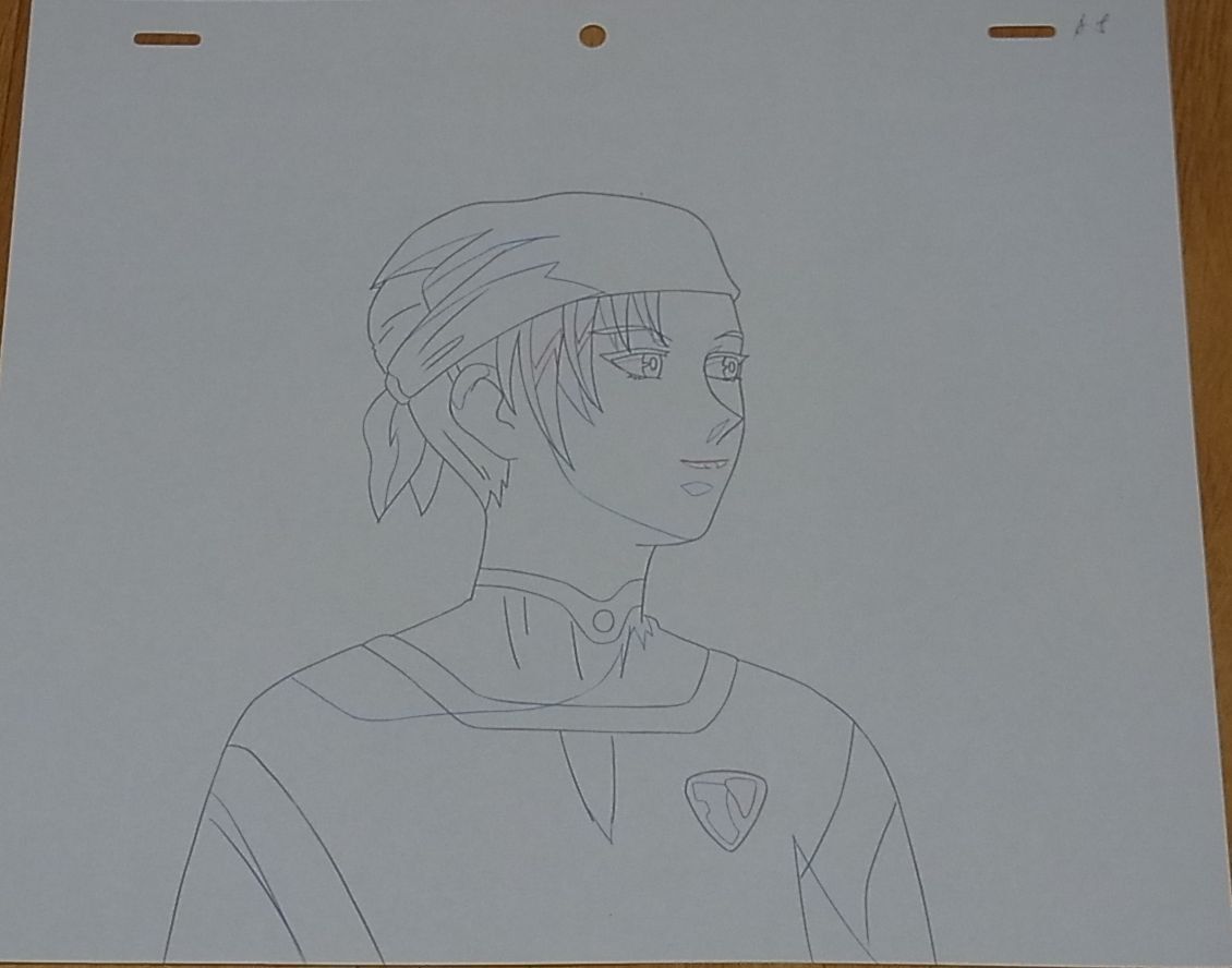 Raw Key Frame & Between Frame Art 8 piece set Tenchi Muyo GXP Airi A Japanese A 