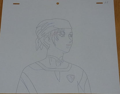 Raw Key Frame & Between Frame Art 8 piece set Tenchi Muyo GXP Airi A Japanese A 