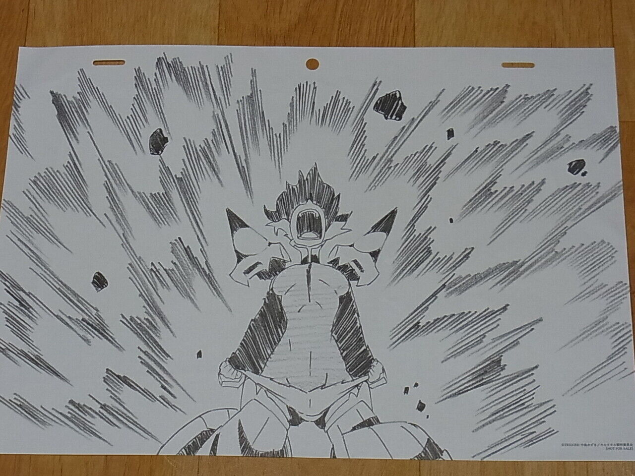 Kill la Kill Print Key Frame Art 3 piece Set H RARE Ryuko Satsuki Senketsu 