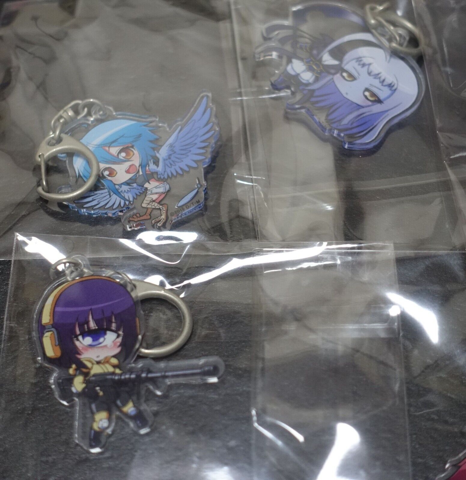 Monster Musume no Iru Nichijou Acrylic Key Chain Ver Shake-O 12 Set 