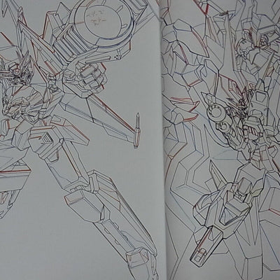 Masami Obari Robot Animation Art Work Book Gravion Gaiking Gaogaigar 