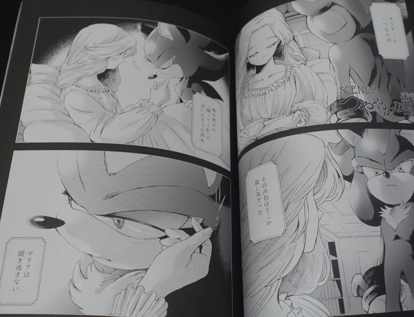 Plain noi Sonic the Hedgehog Shadow & Maria Fan Made Short Stories Comic 