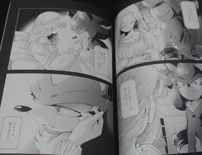 Plain noi Sonic the Hedgehog Shadow & Maria Fan Made Short Stories Comic 