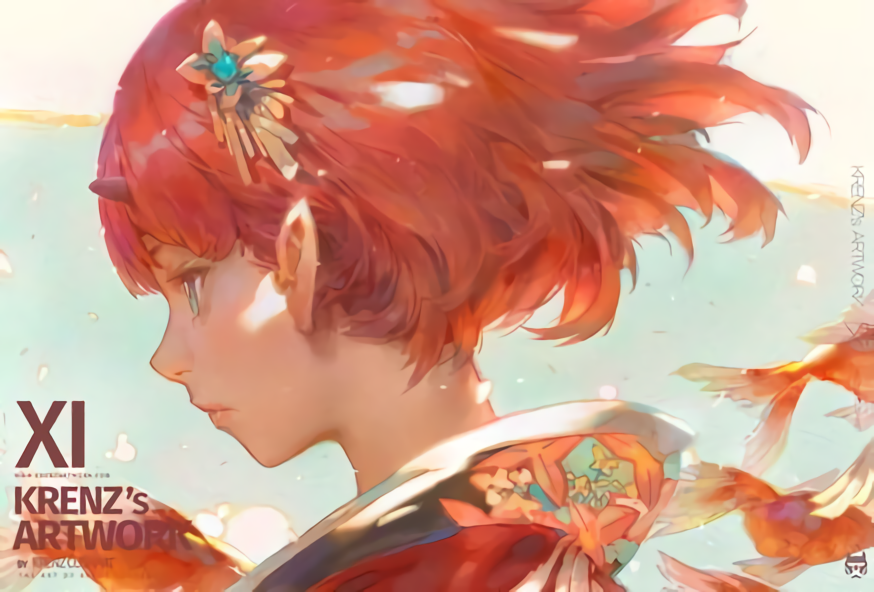 KRENZ COLOR ART BOOK KRENZ'S ARTWORK 11 112page 