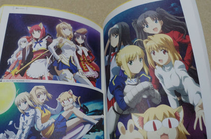 TYPE-MOON Carnival Phantasm Dokuhon setting art & story board 158page Fate 