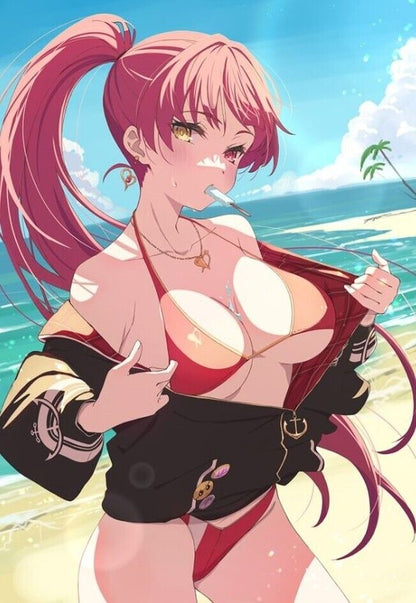 track back Houshou Marine Vtuber Fan Art Book KEEP OUT C102 Pre-Order 