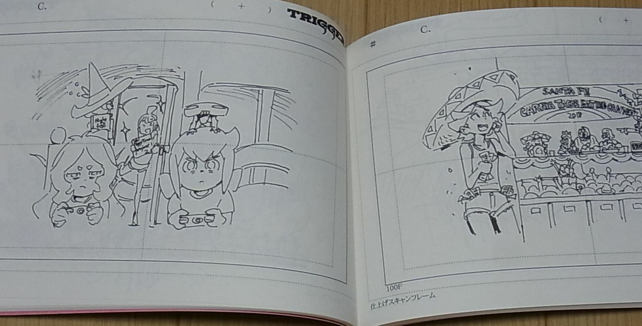 Yusuke Yoshigaki Little Witch Academia Original Story Book Siesta & Gemini C96 
