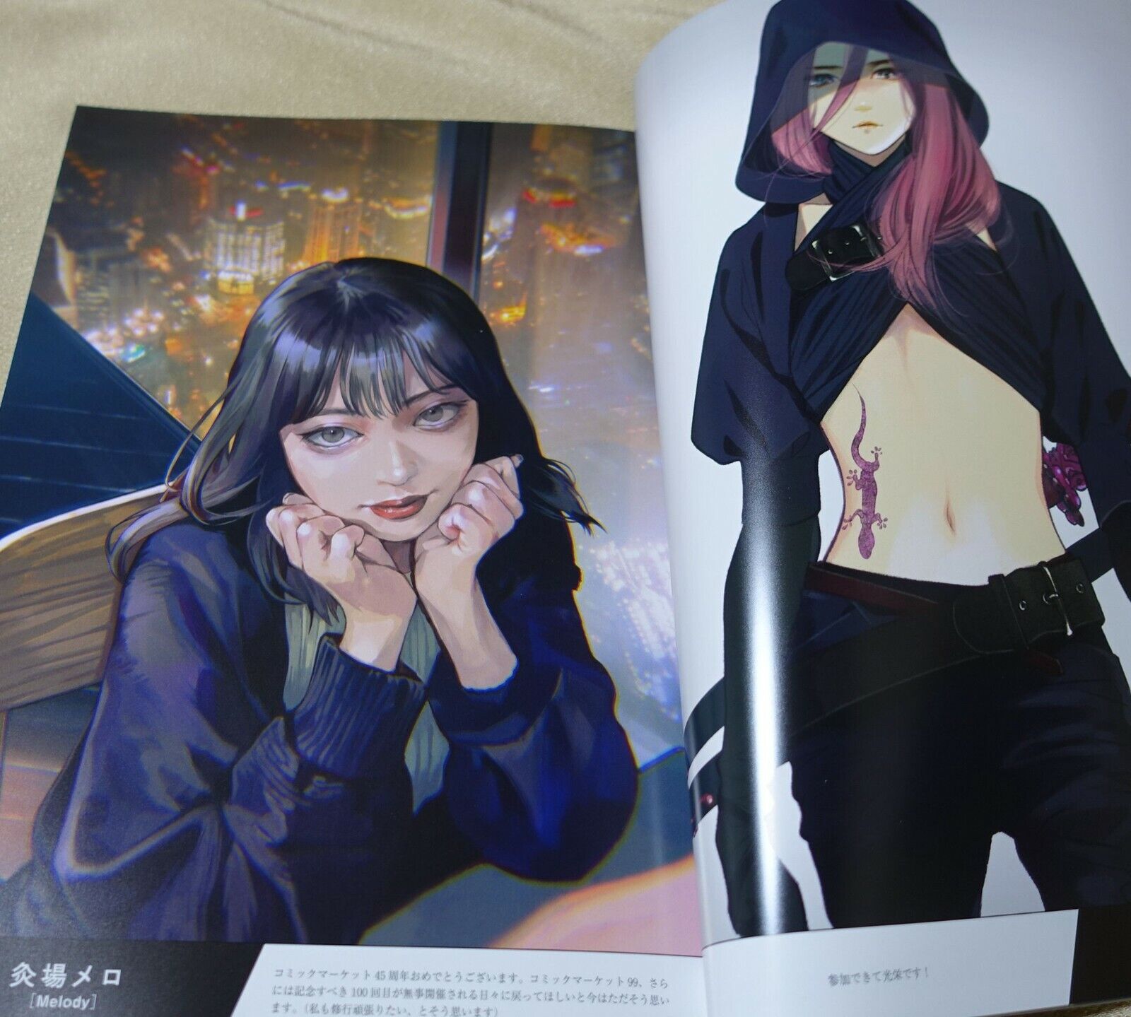 Comiket COMIC MARKET 45th Anniversary Book Air Comike2 with PVC Case 