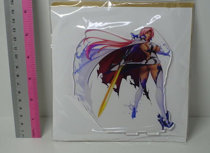 Taimanin Asagi Acrylic Art Diorama Stand Figure Immortal Evil Frame Ingrid C100 