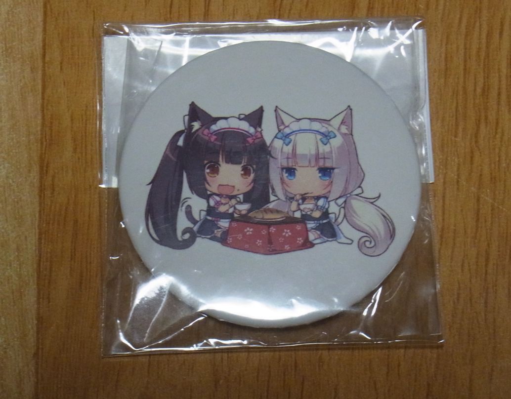 Neko Para 55 mm Button Badge Vanilla & Chocola Nekopara NEKO WORKS 