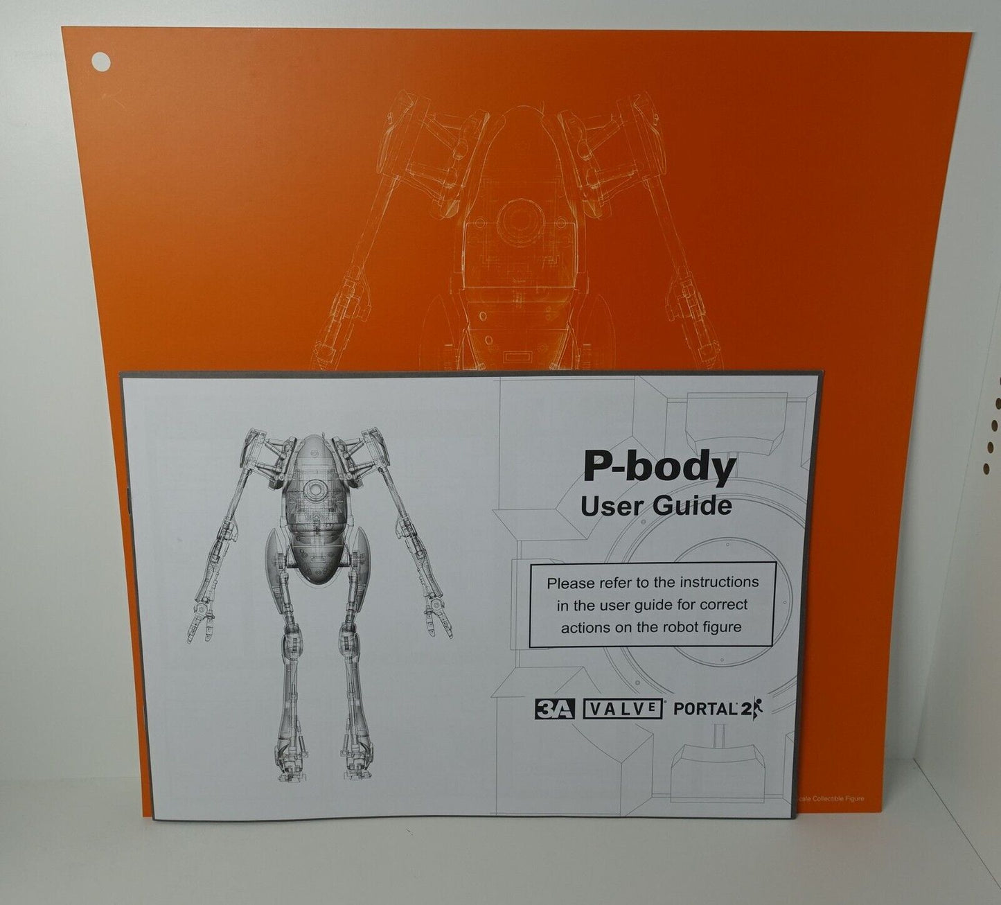 3A x VALVe Portal2 P-Body 1/6 Scale Action Figure 
