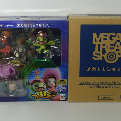 Megahouse Digimon Adventure Mimi Tachikawa and Palmon G.E.M. PVC Figure 