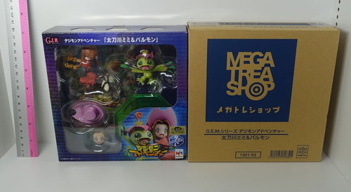 Megahouse Digimon Adventure Mimi Tachikawa and Palmon G.E.M. PVC Figure 