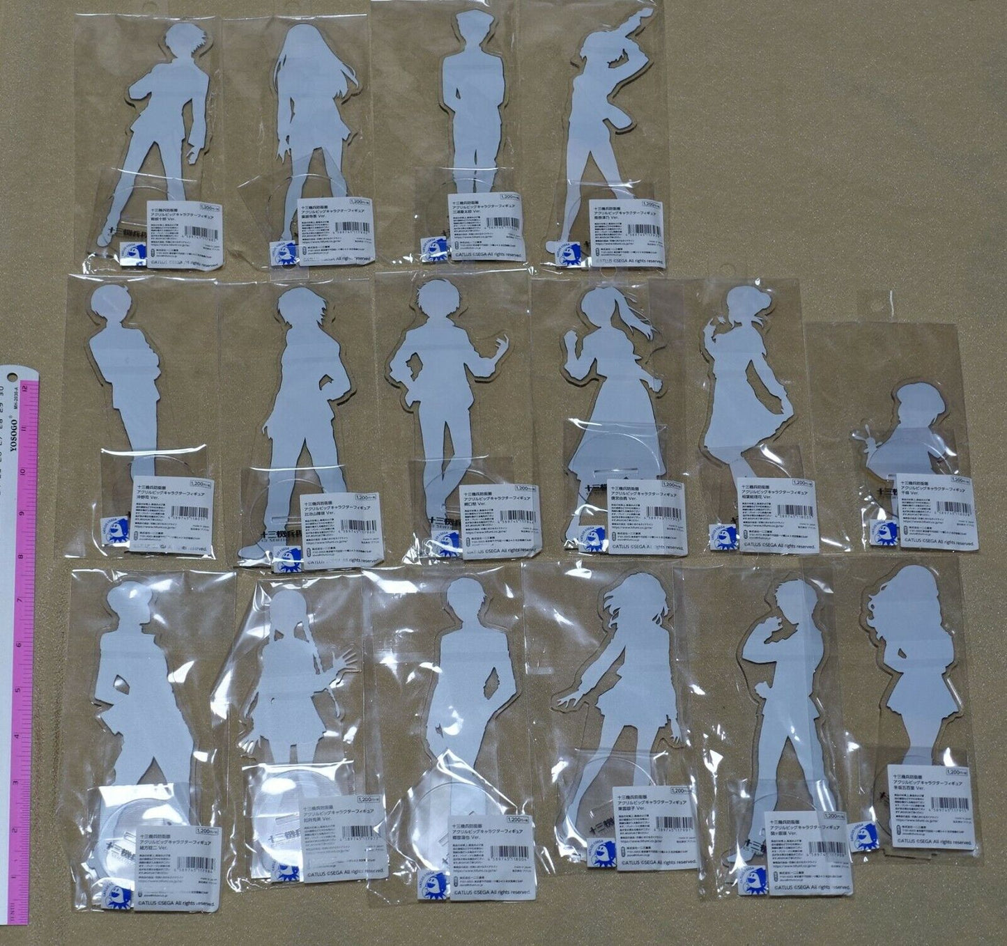 13 SENTINELS AEGIS RIM Acrylic Stand Figure 16 Characters Set 