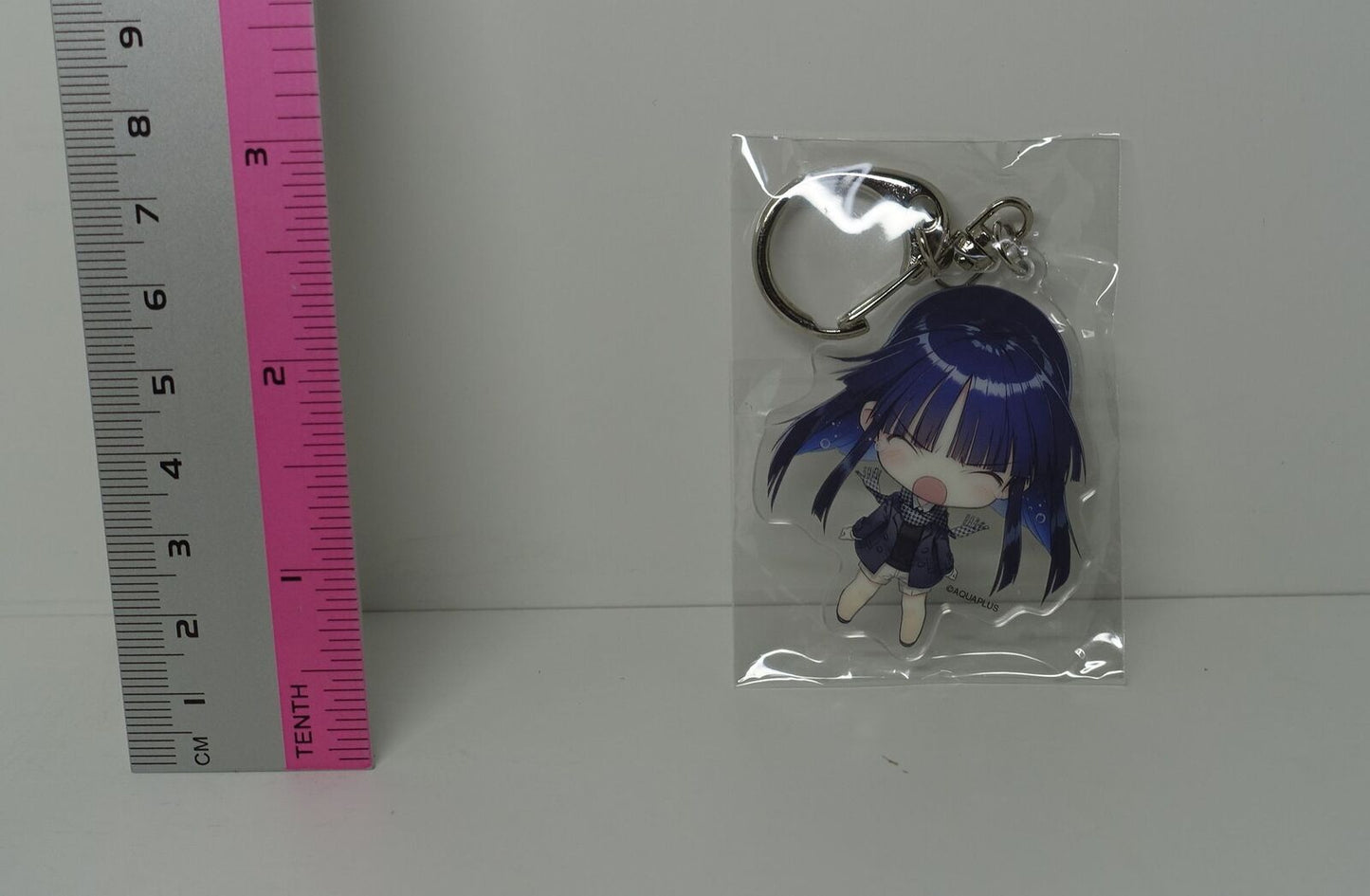 AQUA PLUS White Album Kazusa Touma Acrylic Key Chain B 