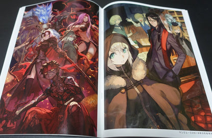 Coffee Shinshi no Heya lack Fate FGO Fan Art Book FlagMents Order 3 Set 