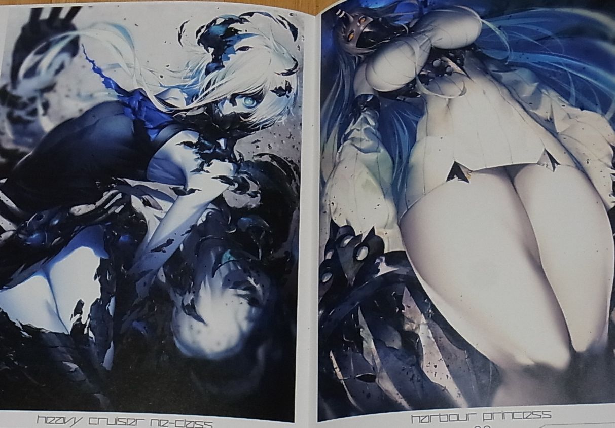 KODAMANDARA Kantai Collection Abyssal Fleet Girls Color Fan Art Book Abyss Rare 