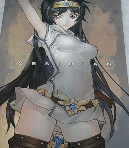 Ugetsu Hakua Color Art Book OBSIDIAN C74 