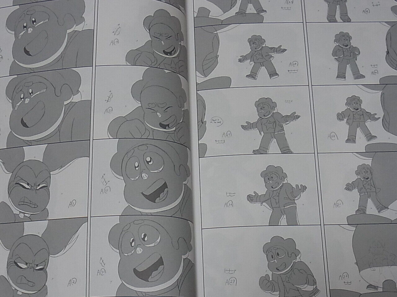 TAKAFUMI HORI KEY ANIMATION NOTE 2019 Dororo Steaven Universe etc C97 