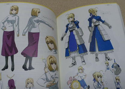 TYPE-MOON Carnival Phantasm Dokuhon setting art & story board 158page Fate 