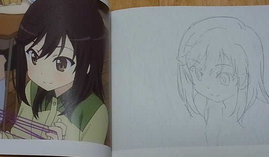 Non Non Biyori Character Key Frame Art Book 4 