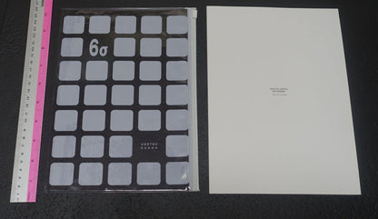Ugetsu Hakua yellow tag Art Book SIX SIGMA & Privilege Mini Vinyl Bag 