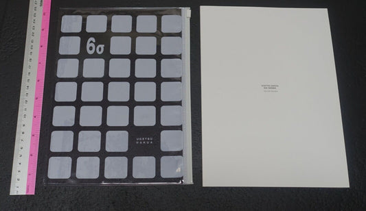 Ugetsu Hakua yellow tag Art Book SIX SIGMA & Privilege Mini Vinyl Bag 