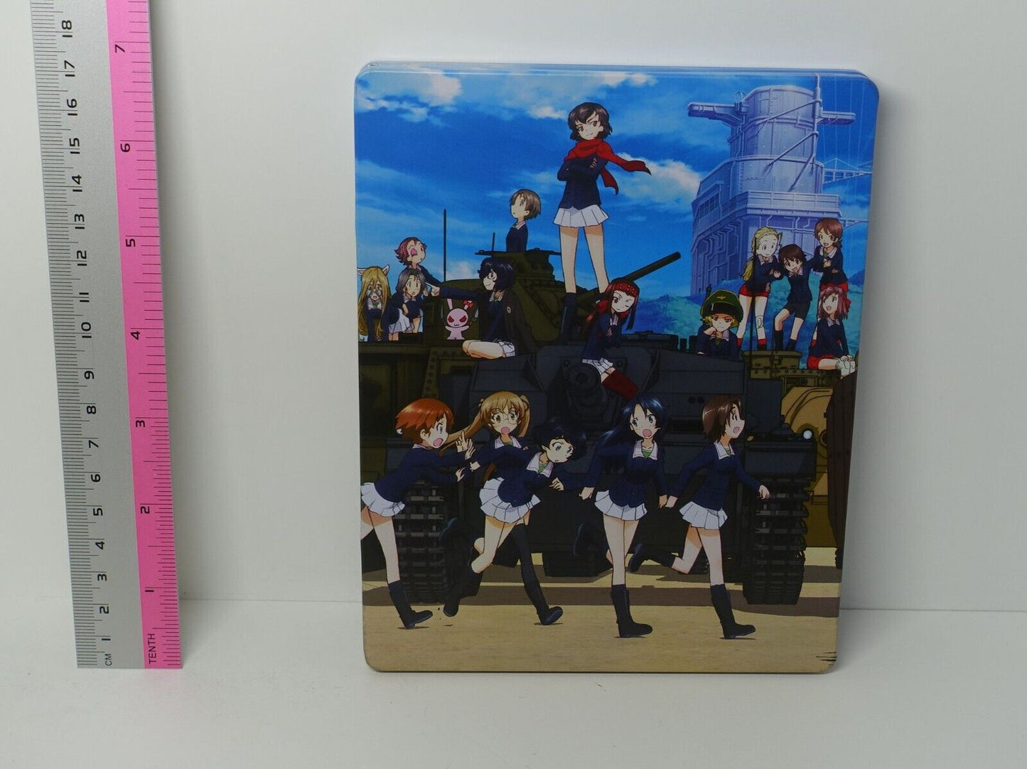 Girls und Panzer STEELBOOK STEEL CASE Oarai Kuromorimine Pravda Anzio 