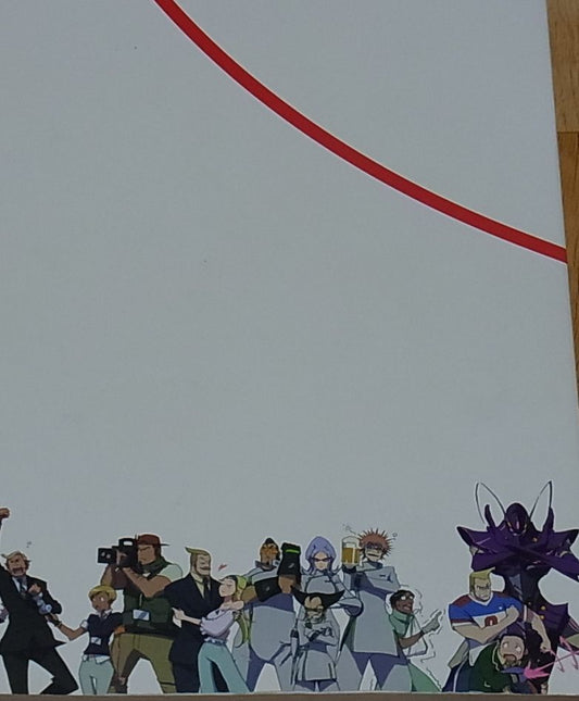 Shigeto Koyama & Animation Illustrators HEROMAN Tribute Art O SPARK 190page 