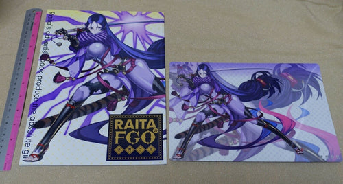 Honjou Raita Fate FGO Designer's Fan Art Book Rakugaki hon vol.1 & PVC Art Board 
