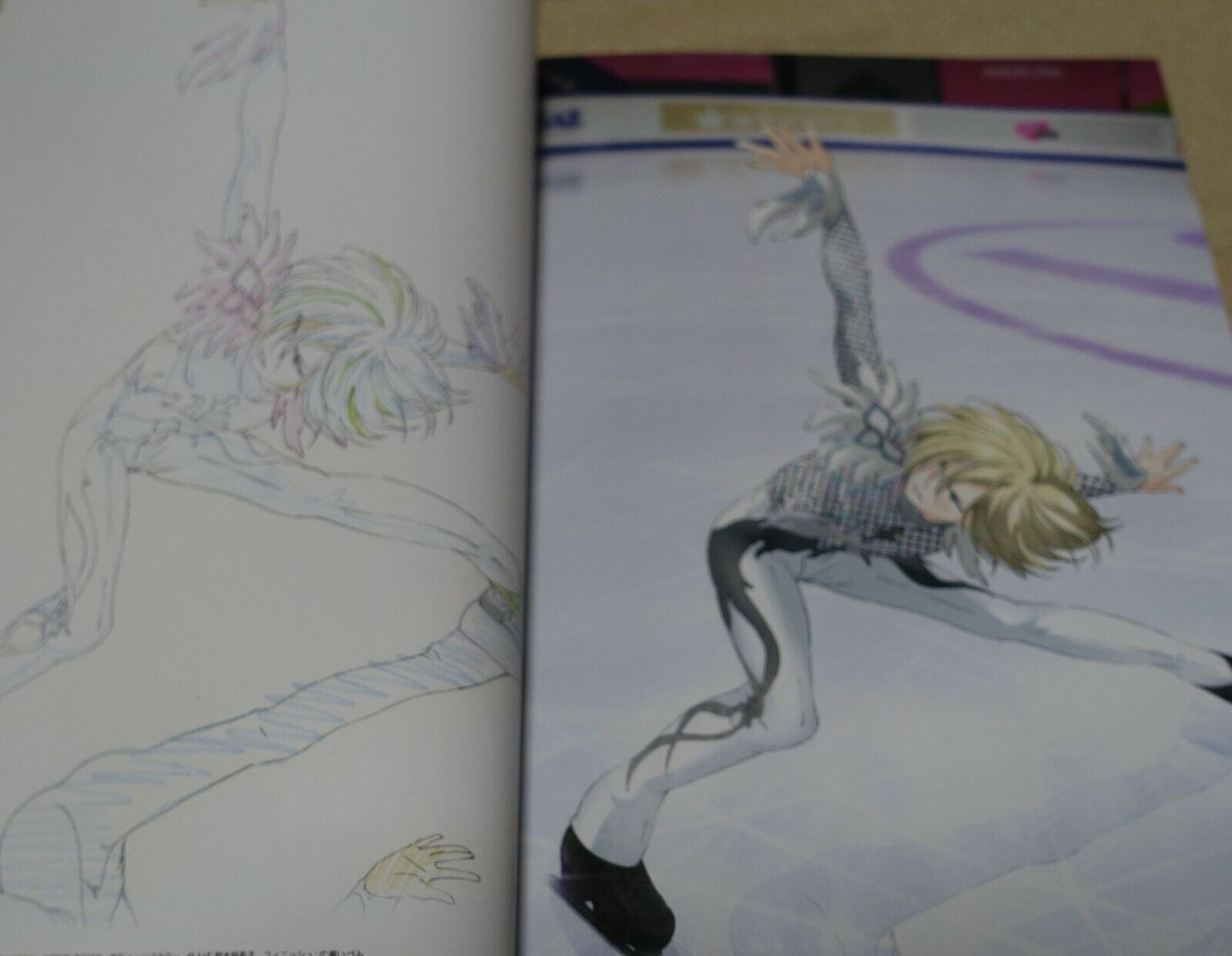 YURI!!! ON ICE Art Collection Book SELECT BOOK 348page 