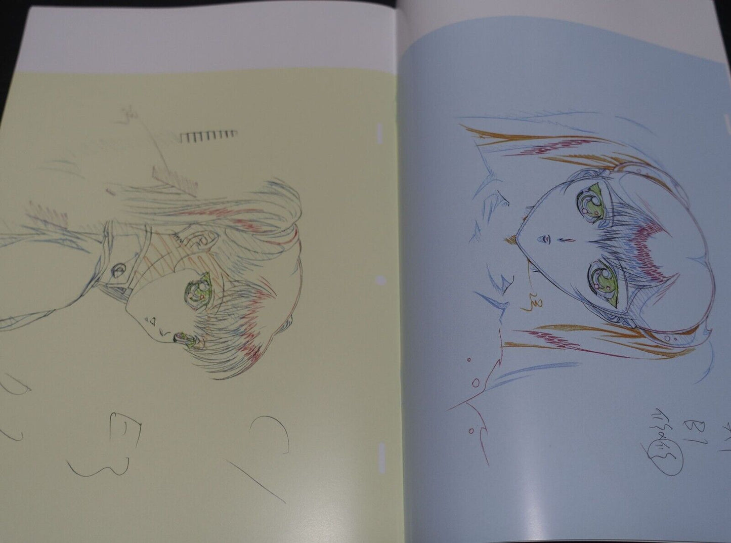 Martian Successor Nadesico Animation Art Work Book & Key Frame Art Book 