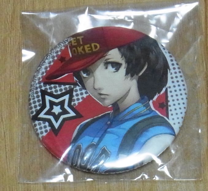 Persona5 45 mm Button Badge Shinya Oda Persona 5 RARE 