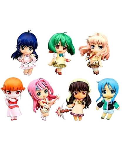 Nendoroid Petit Macross Heroine 7 Character Figure Statue Set no box 