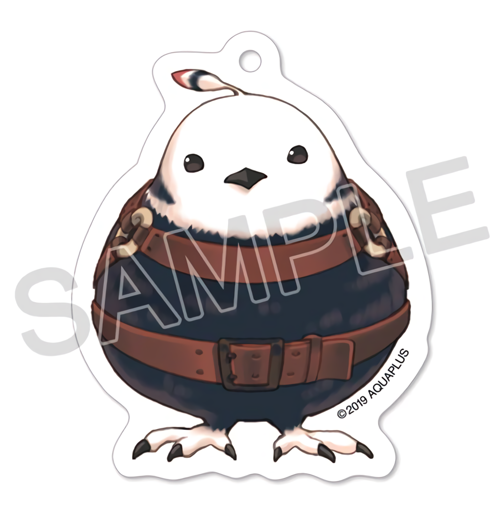 AQUAPLUS Utawarerumono Lost Flag Cocopo Acrylic Key Chain C97 Pre-Order 