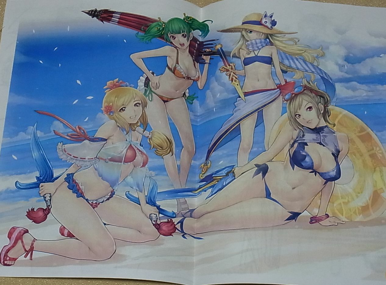 Ugetsu Hakua Illustration Art Book QUEENS Disaster VERY RARE 