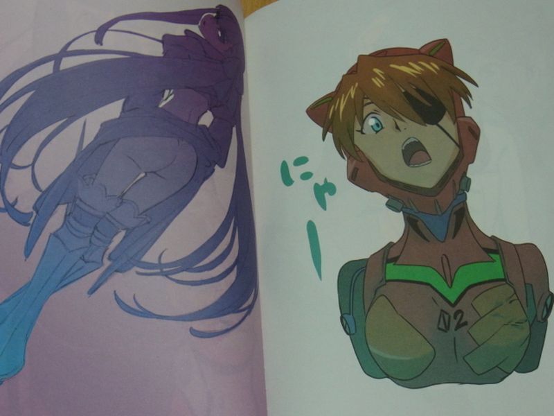 Kengo Saito Little Witch Academia Staff Art etc & Seal Sticker Saito Kengo 7 C94 