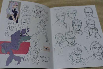 BNA Animation Art Work Book 9 Complete Set Design Key Frame Story Board 