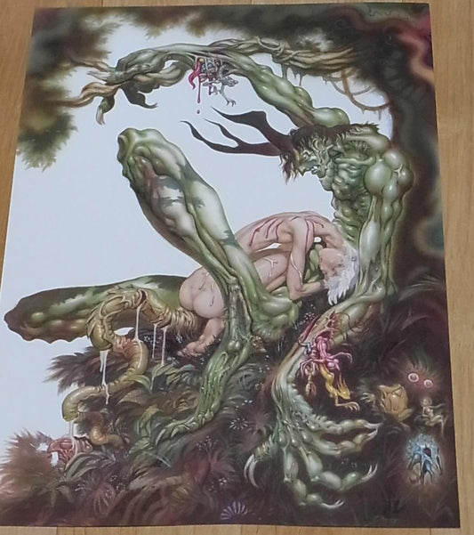 Devil Man B4 Size Portrait Hajime Sato Devilman 