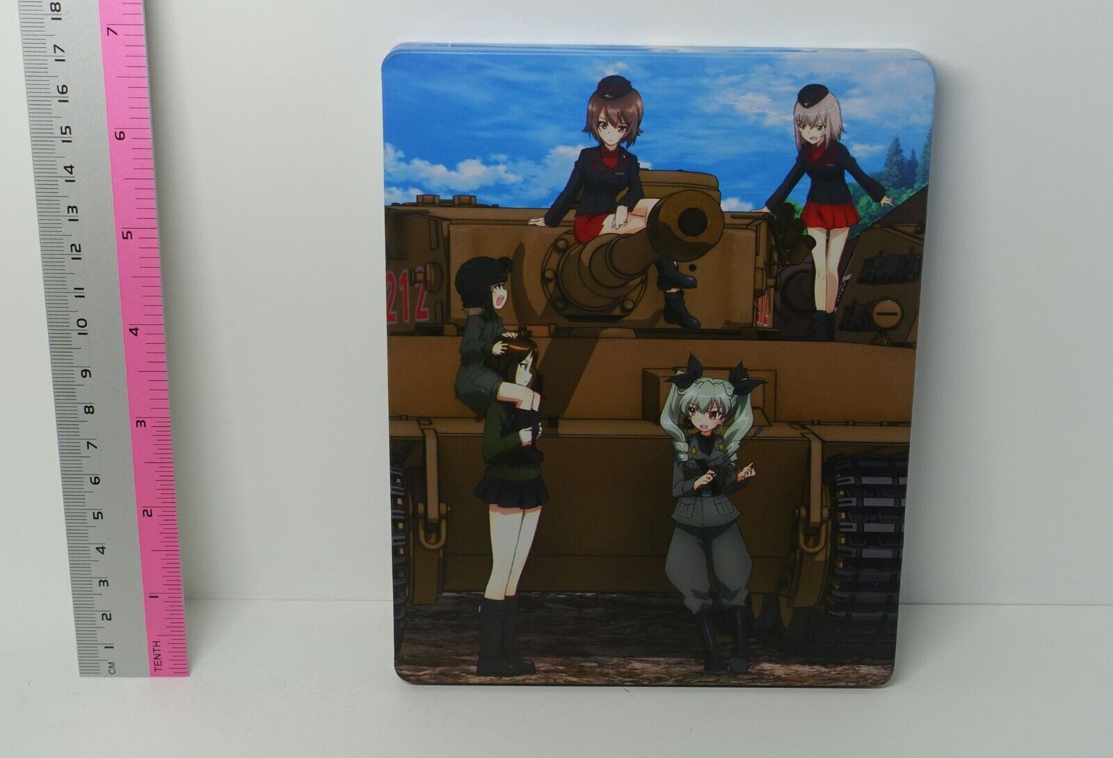 Girls und Panzer STEELBOOK STEEL CASE Oarai Kuromorimine Pravda Anzio 